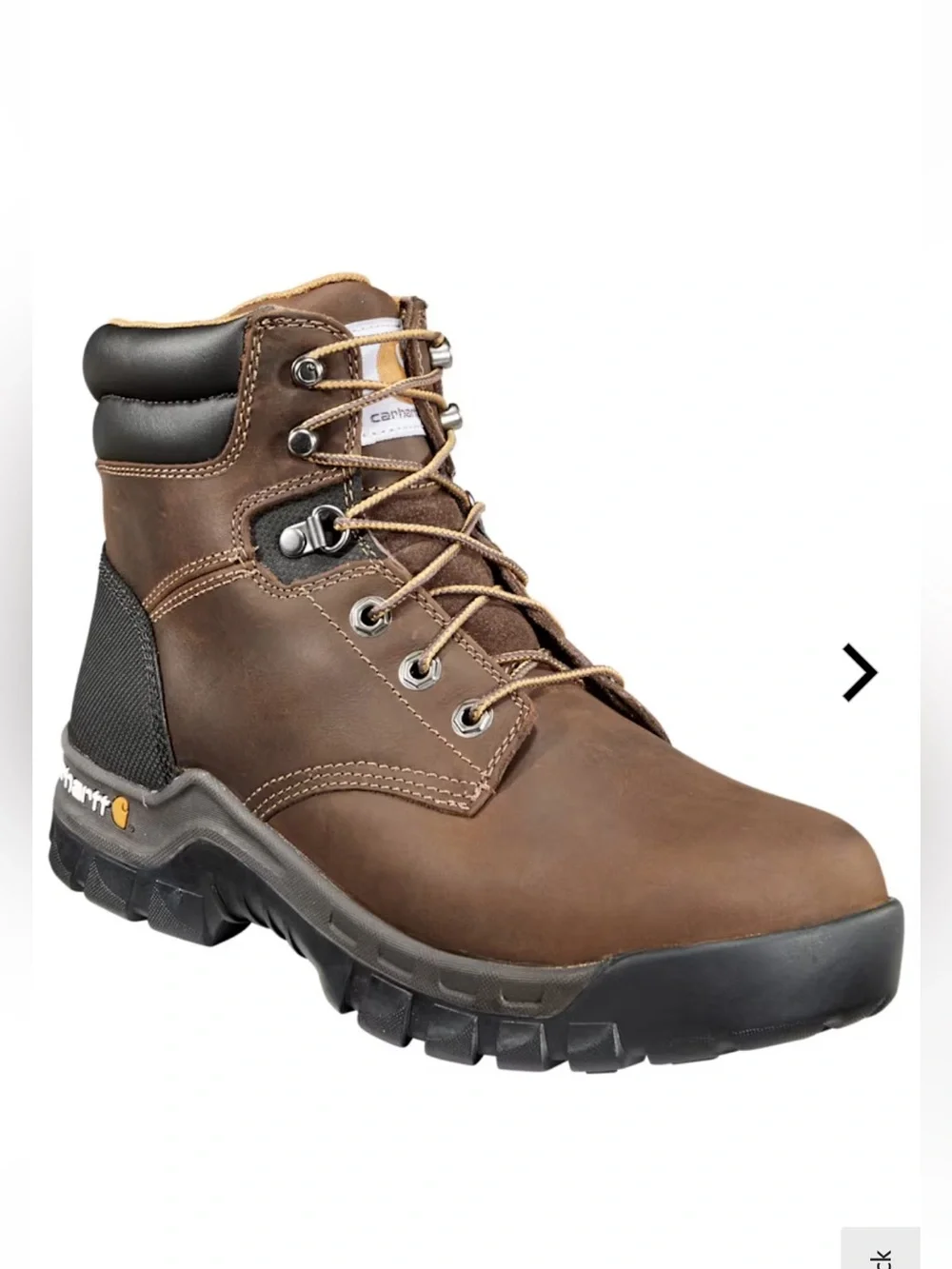 Carhartt 6'' Rugged Flex Composite Toe Work Boots for Men size 9 1/2